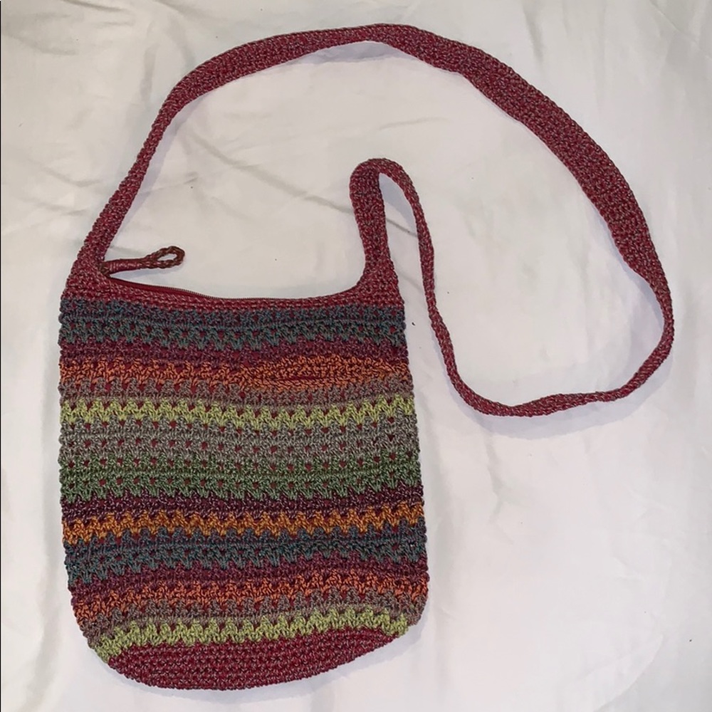 Nwot Crochet boho cross body